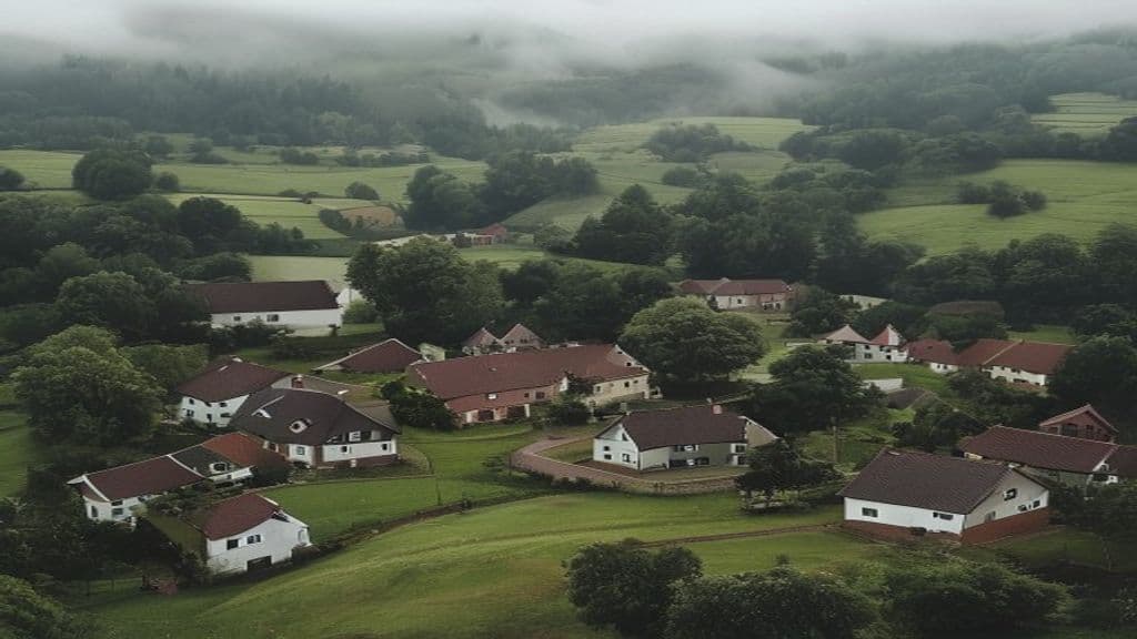 Stilisierte Karte der Region rund um Wolfegg